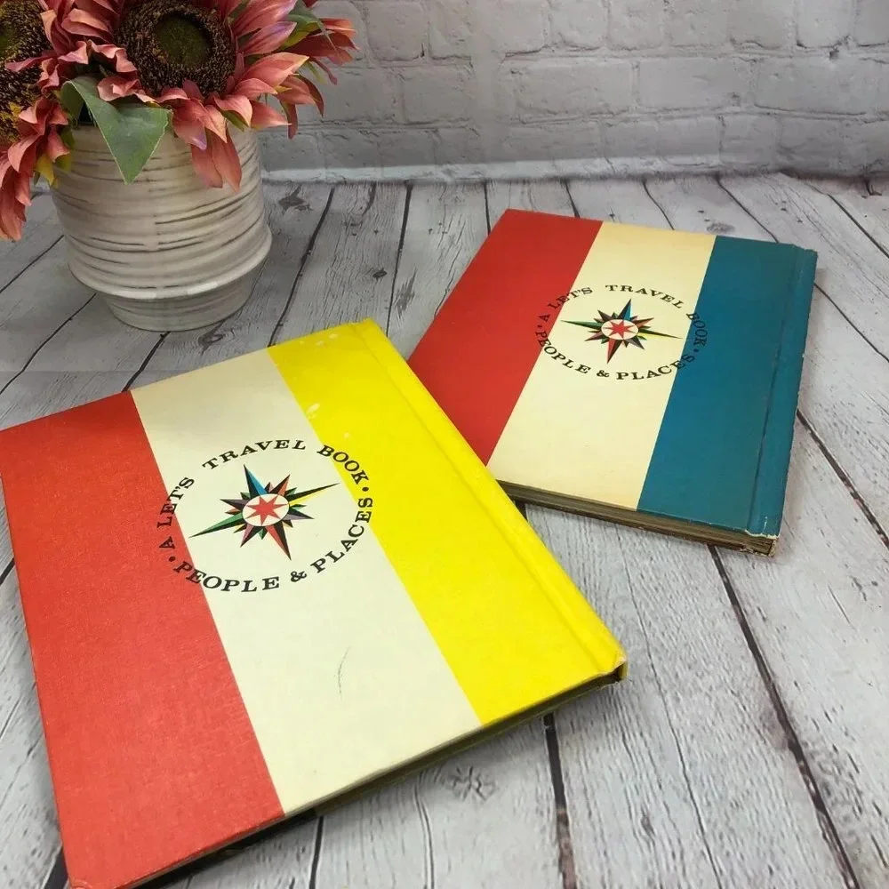 vintage books let's travel in England and soviet union 1961